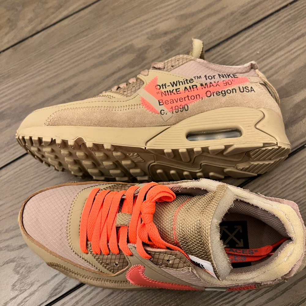 NIKE AIR MAX 90 OFF-WHITE DESERT ORE